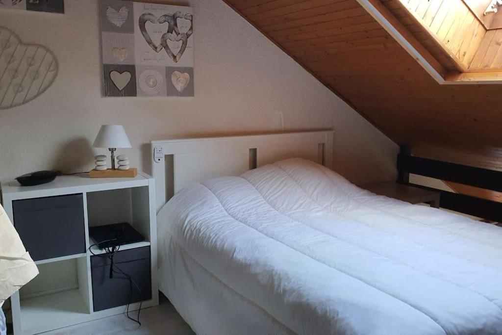 Duplex Cocooning Avec Vue Lac Et Montagnes Savines Eksteriør billede